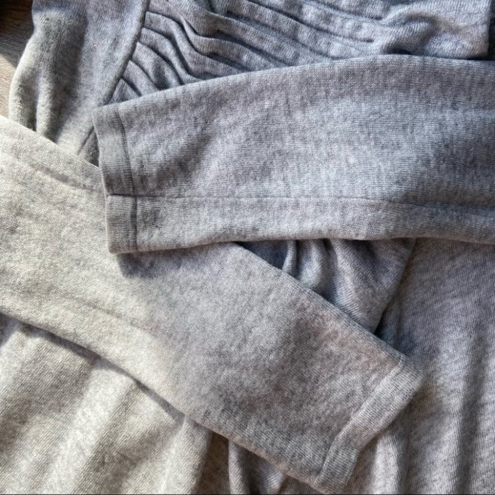 Line Ruched Front Ruffles Cash Cardigan - Picture 9 of 14
